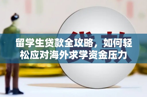 灌云留学生贷款全攻略，如何轻松应对海外求学资金压力