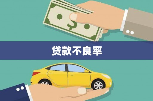 灌云贷款不良率