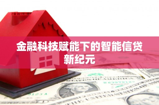 灌云金融科技赋能下的智能信贷新纪元