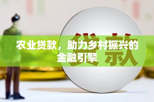 灌云农业贷款，助力乡村振兴的金融引擎