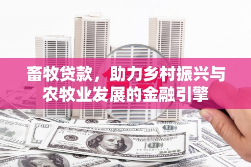 灌云畜牧贷款，助力乡村振兴与农牧业发展的金融引擎