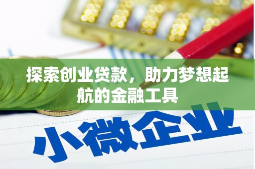 灌云探索创业贷款，助力梦想起航的金融工具