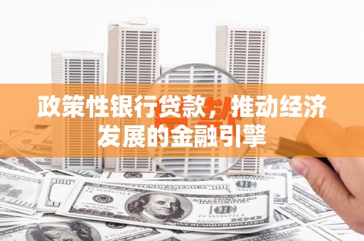 灌云政策性银行贷款，推动经济发展的金融引擎