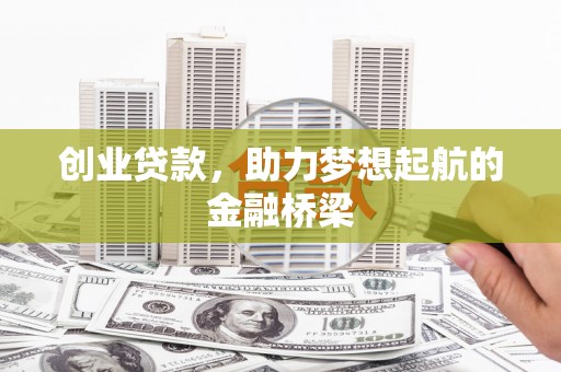 灌云创业贷款，助力梦想起航的金融桥梁