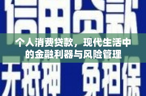 灌云个人消费贷款，现代生活中的金融利器与风险管理