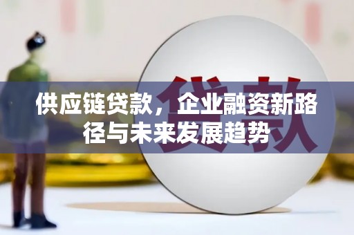 灌云供应链贷款，企业融资新路径与未来发展趋势