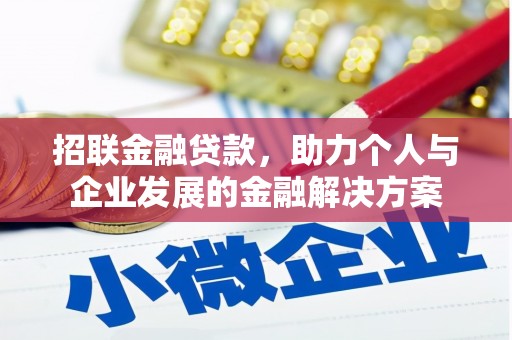 灌云招联金融贷款，助力个人与企业发展的金融解决方案