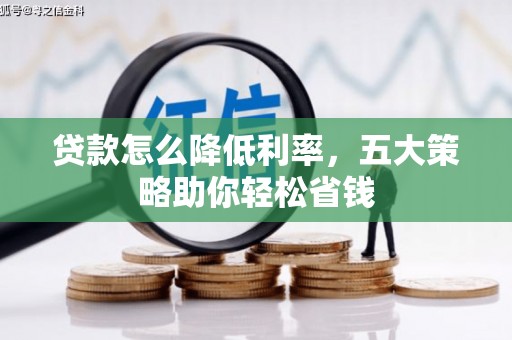 灌云贷款怎么降低利率，五大策略助你轻松省钱