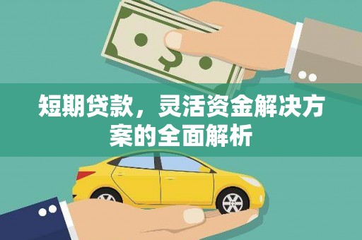 灌云短期贷款，灵活资金解决方案的全面解析