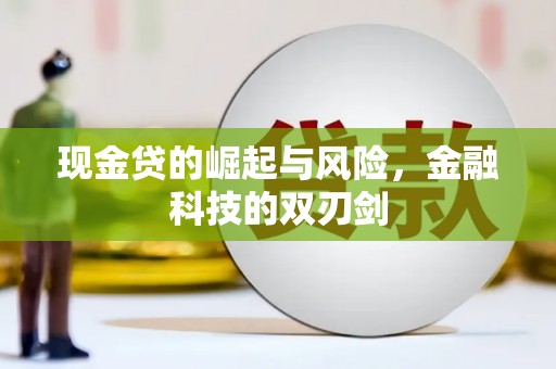 灌云现金贷的崛起与风险，金融科技的双刃剑