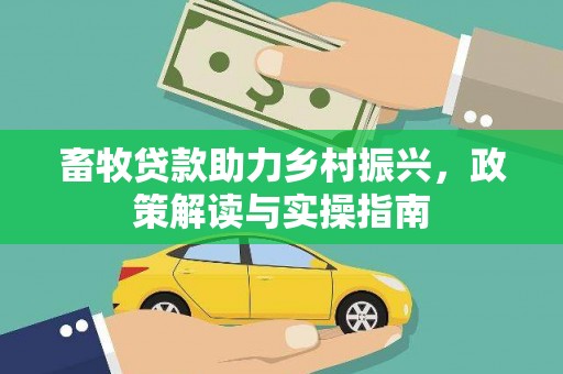 灌云畜牧贷款助力乡村振兴，政策解读与实操指南