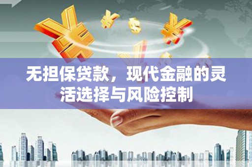 灌云无担保贷款，现代金融的灵活选择与风险控制