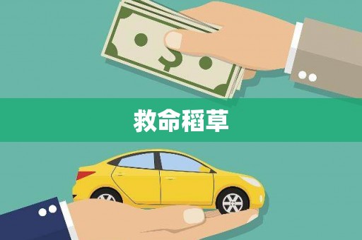 灌云救命稻草