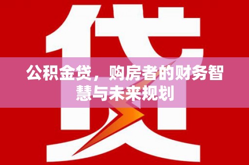 灌云公积金贷，购房者的财务智慧与未来规划