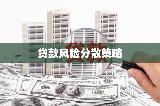灌云贷款风险分散策略