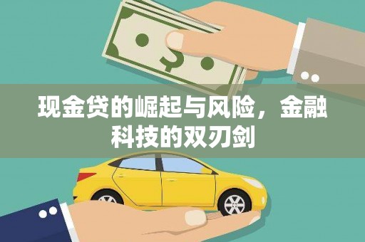 灌云现金贷的崛起与风险，金融科技的双刃剑