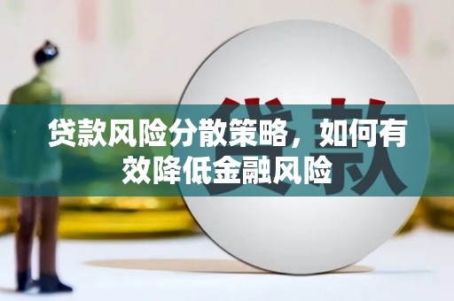 灌云贷款风险分散策略，如何有效降低金融风险