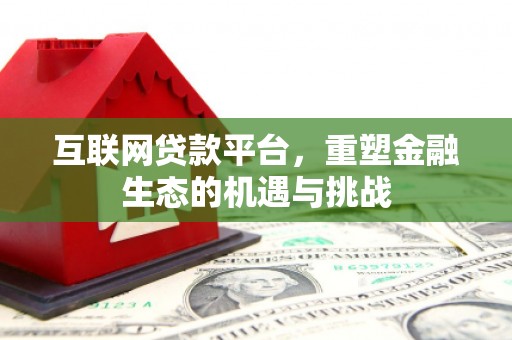 灌云互联网贷款平台，重塑金融生态的机遇与挑战