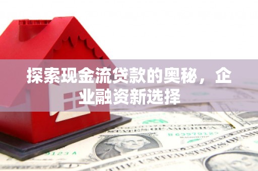 灌云探索现金流贷款的奥秘，企业融资新选择