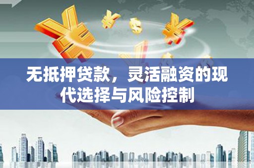 灌云无抵押贷款，灵活融资的现代选择与风险控制