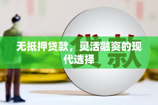 灌云无抵押贷款，灵活融资的现代选择