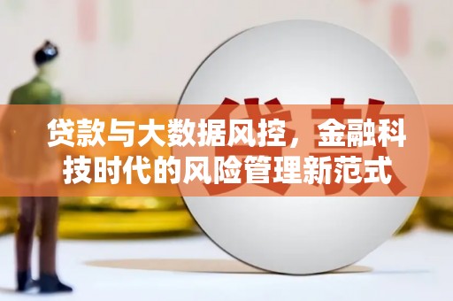 灌云贷款与大数据风控，金融科技时代的风险管理新范式