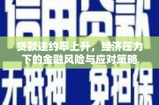 灌云贷款违约率上升，经济压力下的金融风险与应对策略