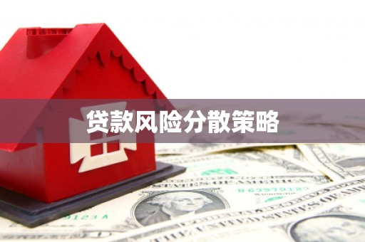 灌云贷款风险分散策略