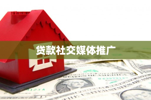 灌云贷款社交媒体推广