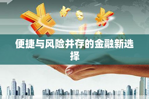 灌云便捷与风险并存的金融新选择
