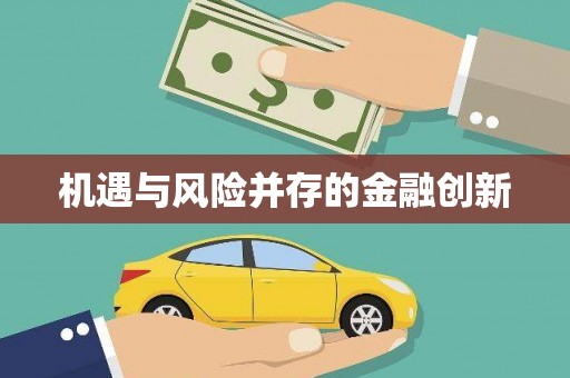 灌云机遇与风险并存的金融创新