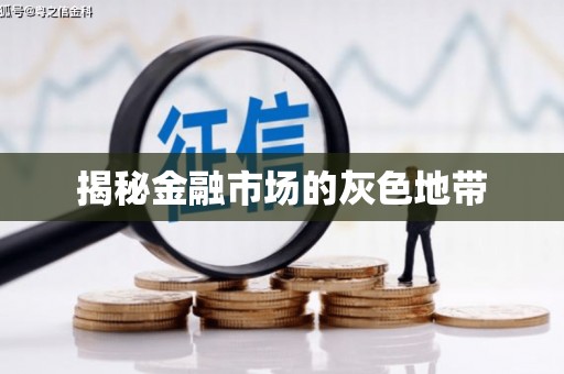 灌云揭秘金融市场的灰色地带