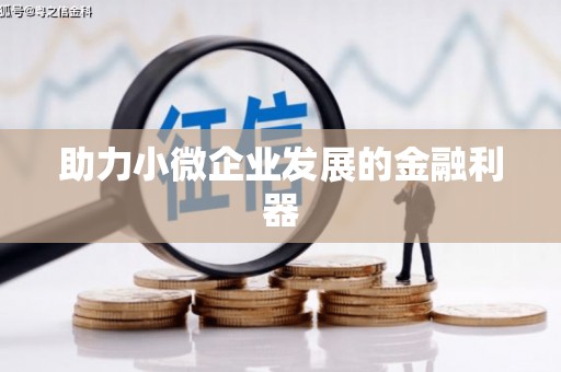 灌云助力小微企业发展的金融利器