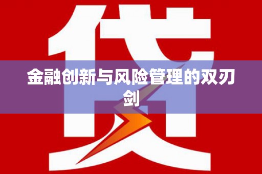 灌云金融创新与风险管理的双刃剑