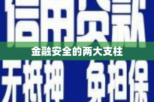 灌云金融安全的两大支柱