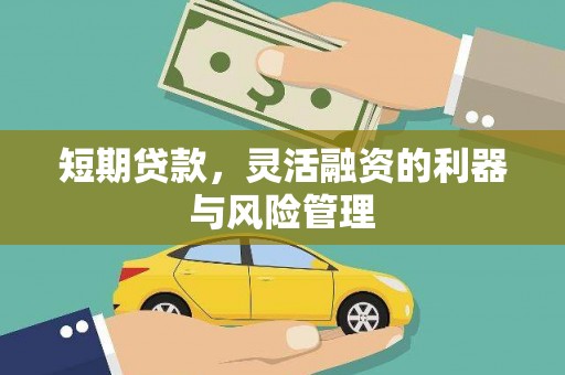 灌云短期贷款，灵活融资的利器与风险管理